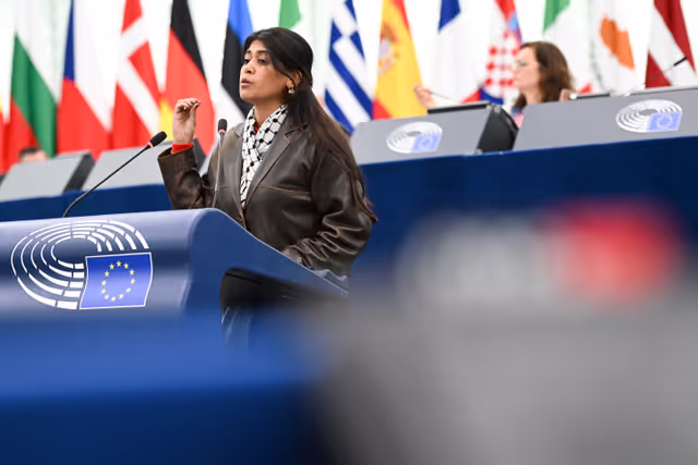 Fotografija 13: EP Plenary session - Recent developments in Palestine and Lebanon