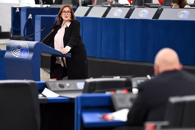 Fotografija 1: EP Plenary session - Recent developments in Palestine and Lebanon