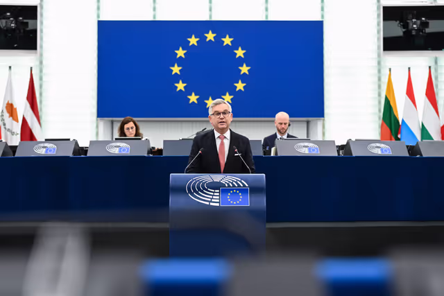 EP Plenary session - Continuous Belarussian hybrid attacks against Lithuania