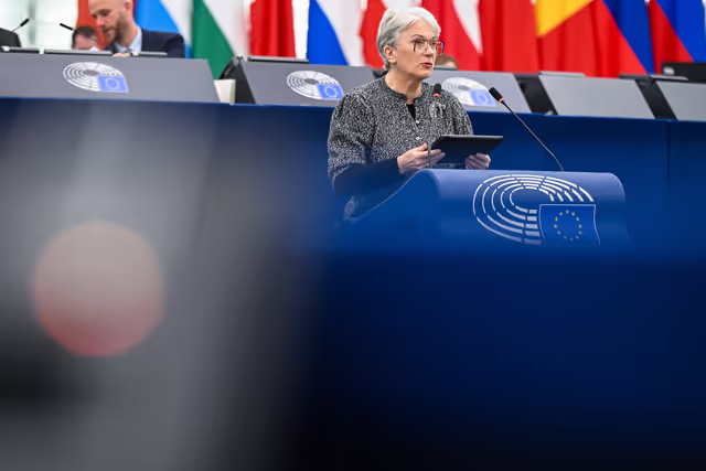 EP Plenary session - Continuous Belarussian hybrid attacks against Lithuania