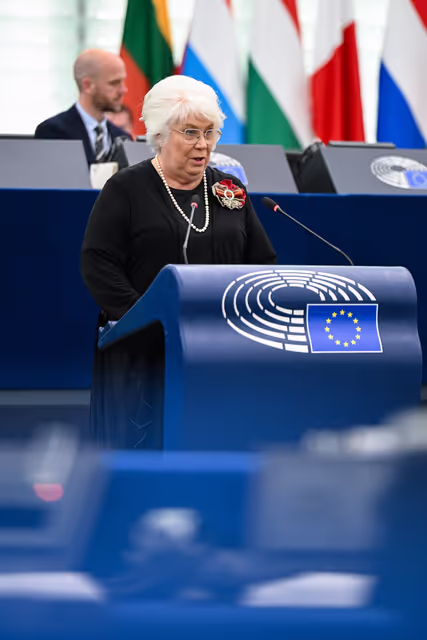 EP Plenary session - Continuous Belarussian hybrid attacks against Lithuania