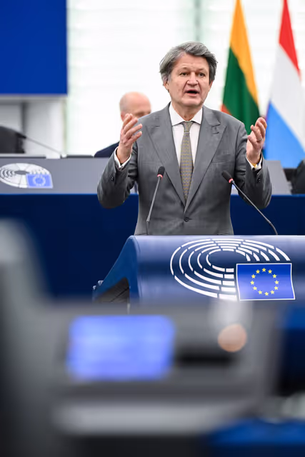 EP Plenary session - Continuous Belarussian hybrid attacks against Lithuania