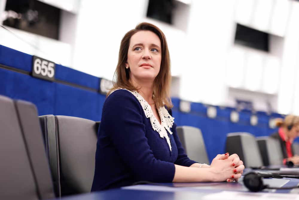 Lubica KARVASOVA in the EP in Strasbourg