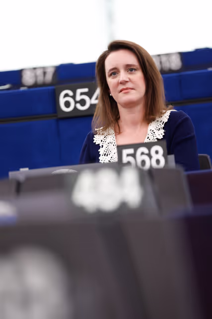 Fotografi 7: Lubica KARVASOVA in the EP in Strasbourg