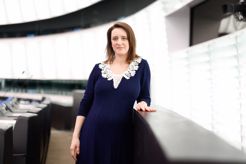 Lubica KARVASOVA in the EP in Strasbourg