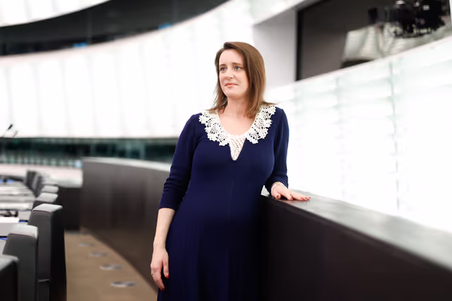 Fotografi 8: Lubica KARVASOVA in the EP in Strasbourg