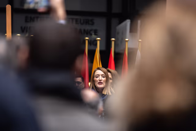 Foto 11: Tribute to Antonio Megalizzi and Bartosz Orent-Niedzielski, victims of the Strasbourg terrorist attack in December 2018
