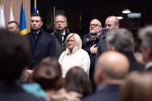 Foto 5: Tribute to Antonio Megalizzi and Bartosz Orent-Niedzielski, victims of the Strasbourg terrorist attack in December 2018