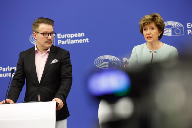 Foto 13: Press conference on on the phasing-out of Russian gas in the EU