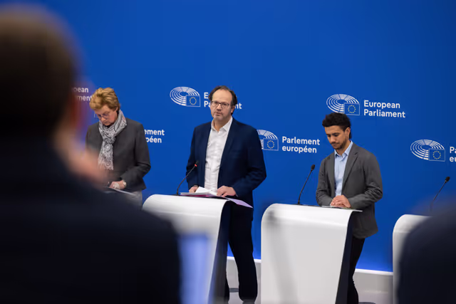 Foto 10: Press conference on the implementation of the rule of law conditionality regime – lessons learned and the outlook