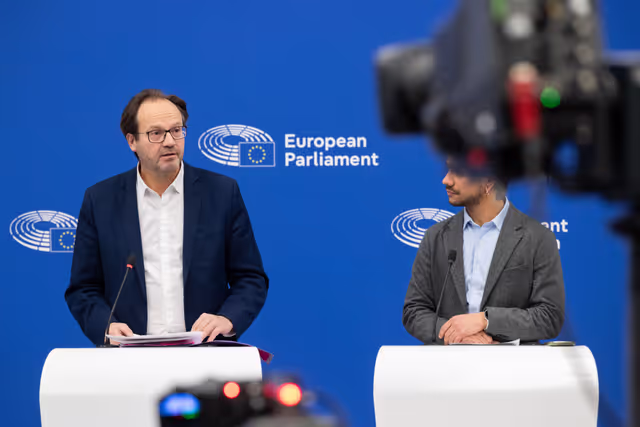 Foto 4: Press conference on the implementation of the rule of law conditionality regime – lessons learned and the outlook