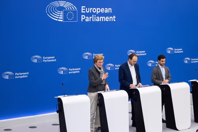 Foto 2: Press conference on the implementation of the rule of law conditionality regime – lessons learned and the outlook