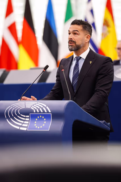 Fotografija 34: EP Plenary session - European Democracy Shield – very large online platform algorithms, foreign interference and the spread of disinformation