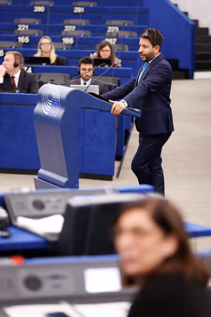 Fotografija 30: EP Plenary session - European Democracy Shield – very large online platform algorithms, foreign interference and the spread of disinformation