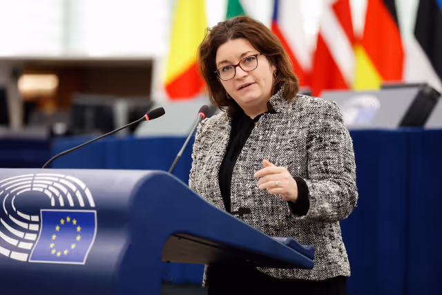 Fotografija 17: EP Plenary session - European Democracy Shield – very large online platform algorithms, foreign interference and the spread of disinformation