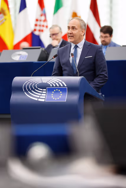 Fotografija 16: EP Plenary session - European Democracy Shield – very large online platform algorithms, foreign interference and the spread of disinformation