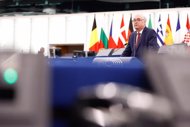 Fotografija 10: EP Plenary session - European Democracy Shield – very large online platform algorithms, foreign interference and the spread of disinformation