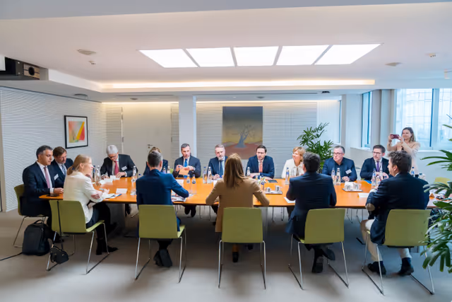 Roberta METSOLA, EP President meets with European Telecom CEOs