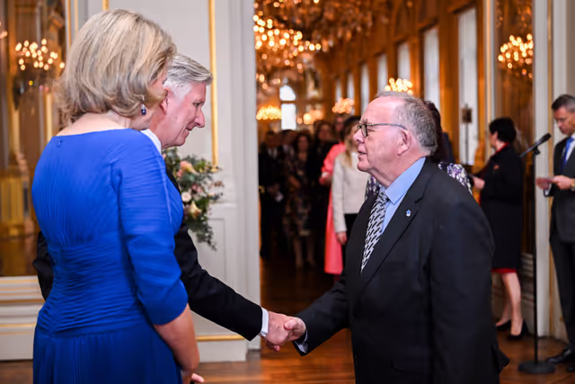 New Year reception at the Belgian Royal Palace for European Authorities