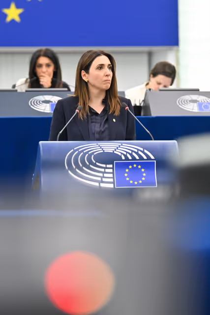 Photo 37 : EP Plenary session - Pending approval of the Hungarian national plan for Security Action for Europe (SAFE) funding