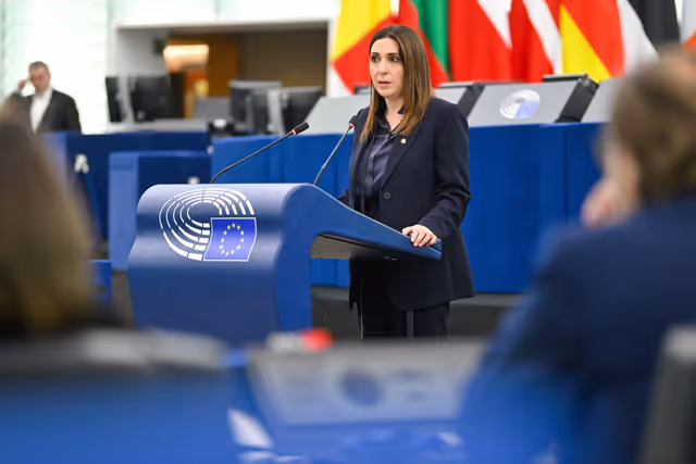 Photo 35 : EP Plenary session - Pending approval of the Hungarian national plan for Security Action for Europe (SAFE) funding