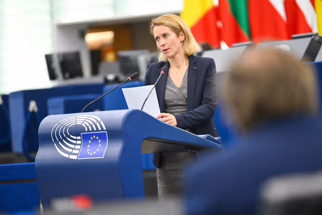 Photo 34 : EP Plenary session - Pending approval of the Hungarian national plan for Security Action for Europe (SAFE) funding