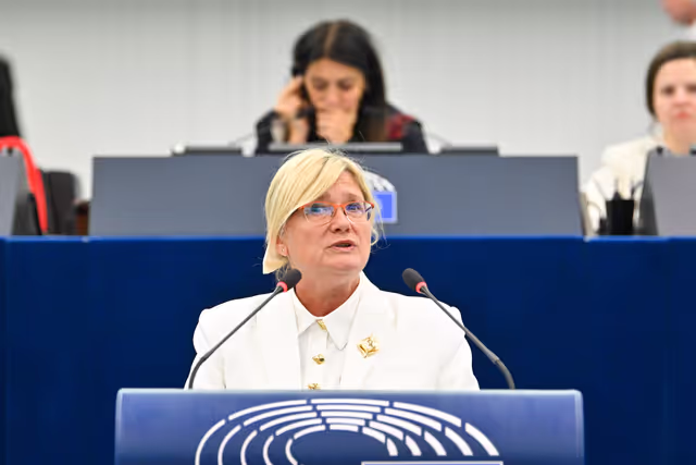 Photo 25 : EP Plenary session - Pending approval of the Hungarian national plan for Security Action for Europe (SAFE) funding