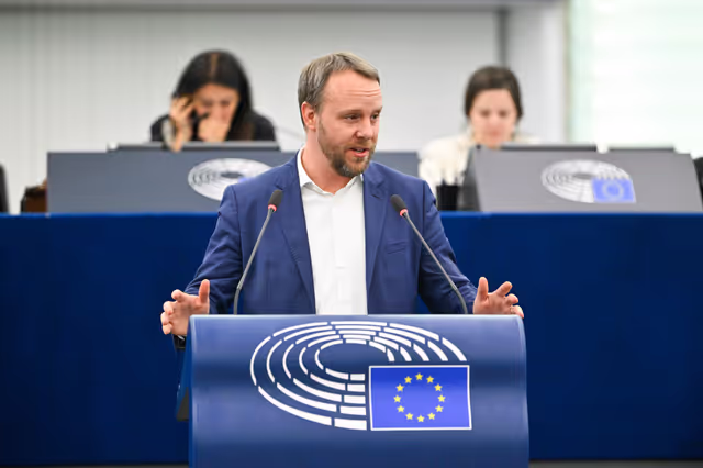 Photo 18 : EP Plenary session - Pending approval of the Hungarian national plan for Security Action for Europe (SAFE) funding