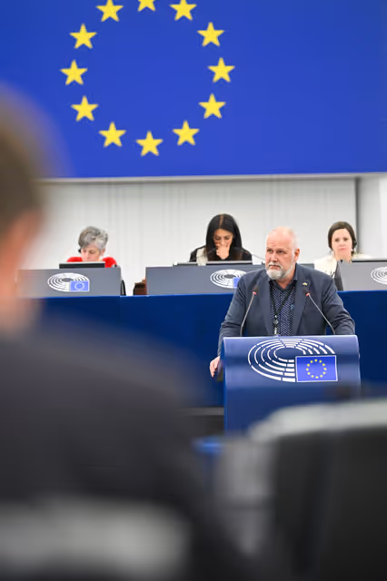 Photo 17 : EP Plenary session - Pending approval of the Hungarian national plan for Security Action for Europe (SAFE) funding
