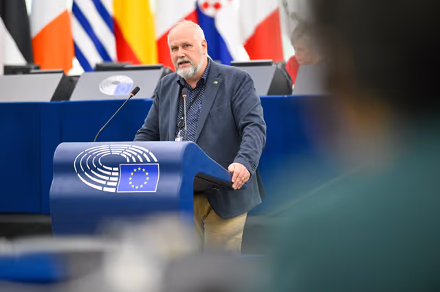 Photo 16 : EP Plenary session - Pending approval of the Hungarian national plan for Security Action for Europe (SAFE) funding