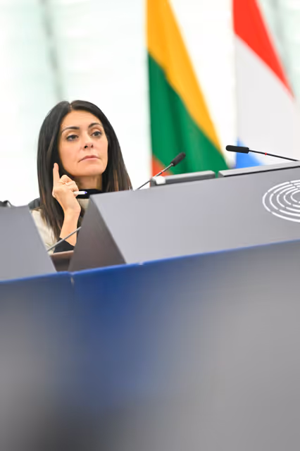 Photo 1 : EP Plenary session - Pending approval of the Hungarian national plan for Security Action for Europe (SAFE) funding