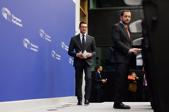 Nuotrauka 15: Press briefing Patriots for Europe