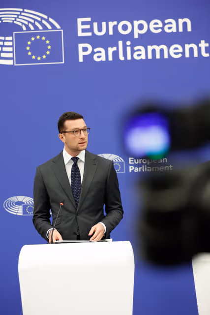 Nuotrauka 11: Press briefing Patriots for Europe