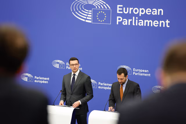 Nuotrauka 6: Press briefing Patriots for Europe