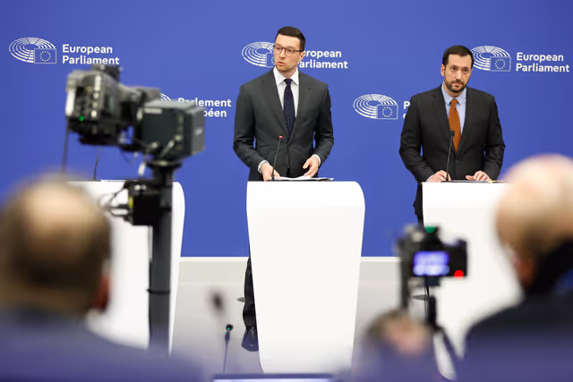 Nuotrauka 5: Press briefing Patriots for Europe