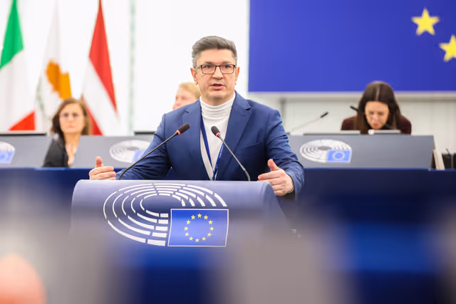 Valokuva 36: EP Plenary session - Presentation of the Digital Networks Act