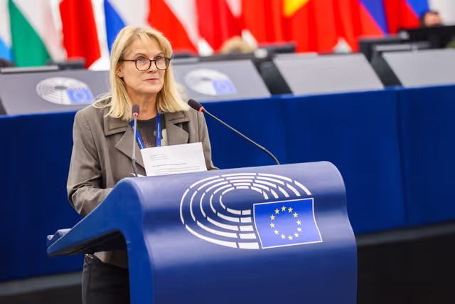 Valokuva 8: EP Plenary session - Presentation of the Digital Networks Act