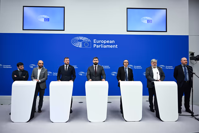 Fotografia 1: Press conference on Air passenger rights