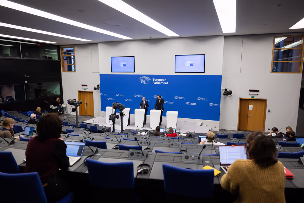 Press conference on the report on EU-US political relations