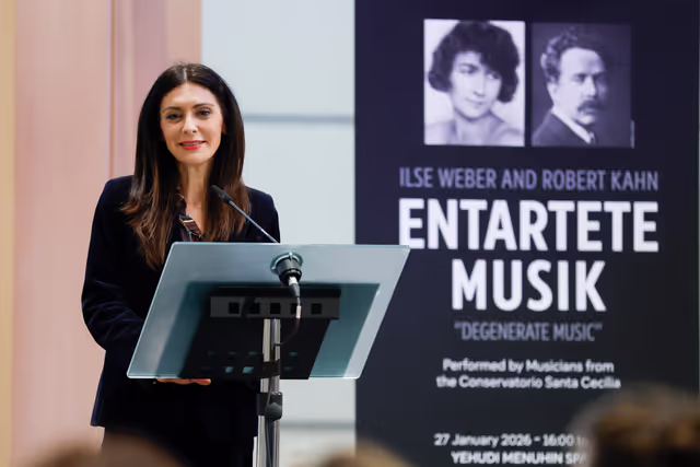 International Holocaust Remembrance Day - Concert by musicians of the Conservatorio Santa Cecilia in Rome