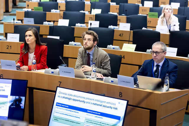 Foto 20: ITRE SEDE - Joint Public Hearing on Cyber-defence and Cybersecurity