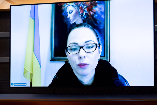 Foto 6: ITRE SEDE - Joint Public Hearing on Cyber-defence and Cybersecurity