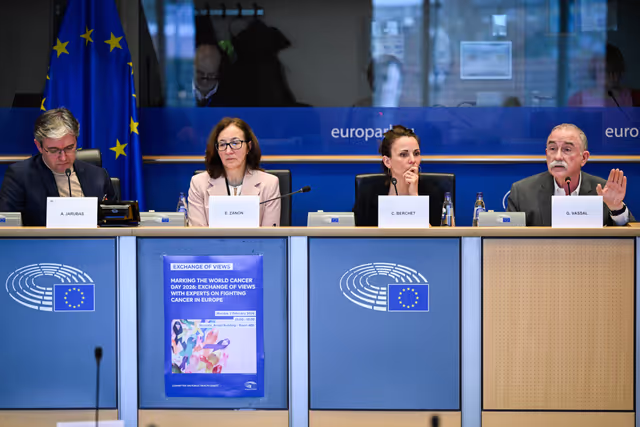 Zdjęcie 6: SANT - Marking the World Cancer Day 2026: Exchange of views with experts on fighting cancer in Europe