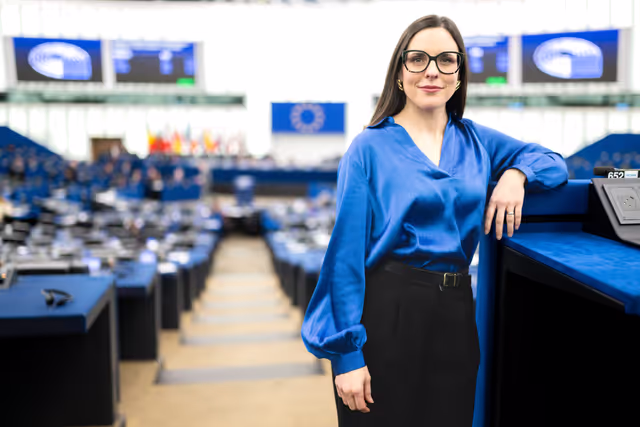 Photo 7: Raquel GARCIA HERMIDA-VAN DER WALLE in the EP in Strasbourg