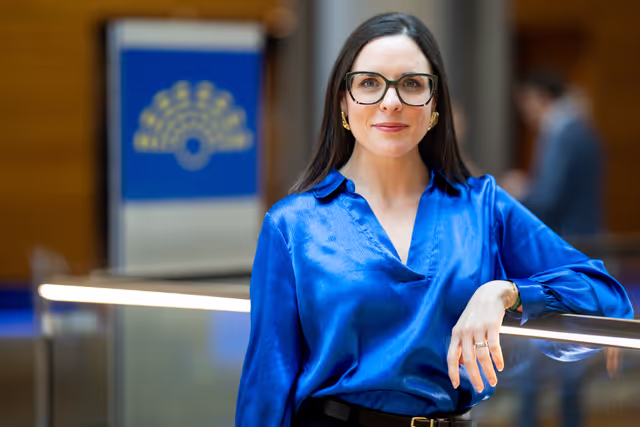 Raquel GARCIA HERMIDA-VAN DER WALLE in the EP in Strasbourg