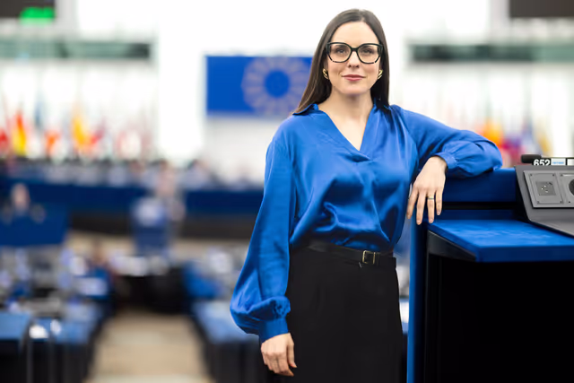 Photo 15: Raquel GARCIA HERMIDA-VAN DER WALLE in the EP in Strasbourg