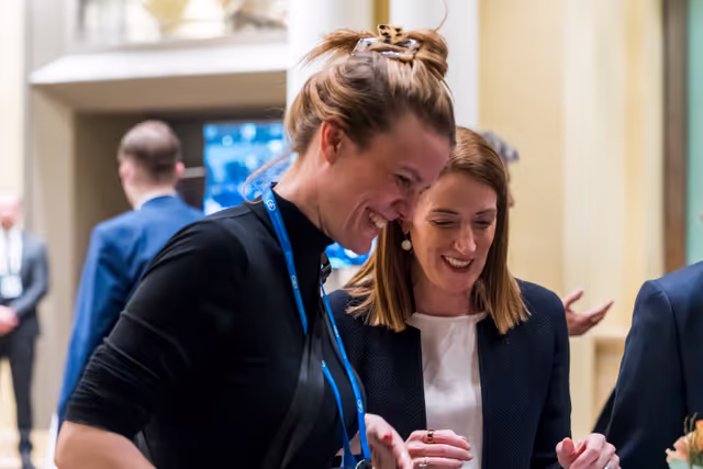Photo 14 : Roberta METSOLA, EP President  participates in the Munich Security Conference 2026