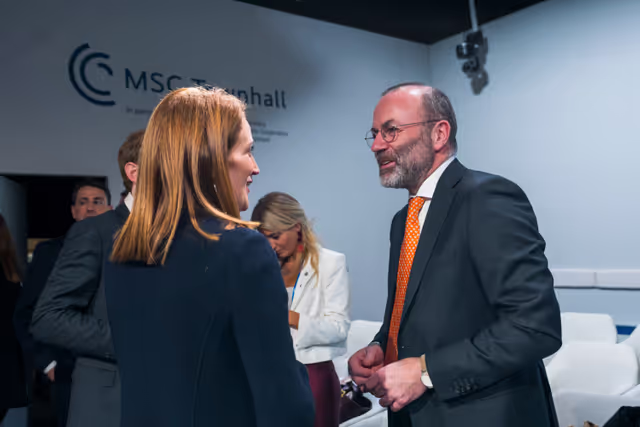 Photo 11 : Roberta METSOLA, EP President  participates in the Munich Security Conference 2026