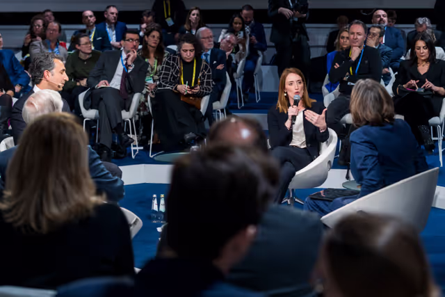 Photo 5 : Roberta METSOLA, EP President  participates in the Munich Security Conference 2026