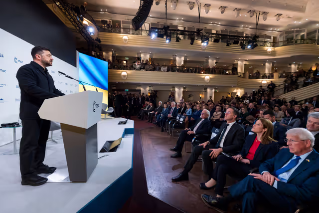 Photo 36 : Roberta METSOLA, EP President participates in the Munich Security Conference 2026